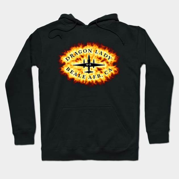 U-2 Spy Plane Hoodie by DrewskiDesignz